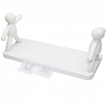 RAMBO MANKEN TUTACAKLI  PLASTİK ETEJER YAPIŞKANLI BÜYÜK=13.5X33CM (5324)