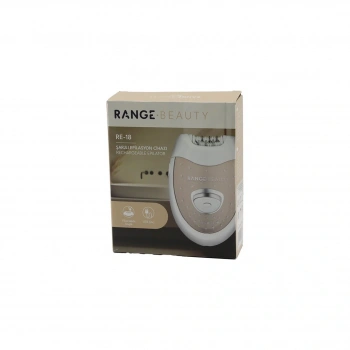 RANGE BEAUTY RE-18 EPİLASYON CİHAZI EPİLATÖR USB ŞARJLI=50DK 2 KADEME HIZ YIKANABİLİR BAŞLIK=18 ÇİFT CIMBIZ (5324)