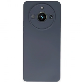 Realme 11 Pro Kılıf Nano İçi Kadife Silikon - Gri