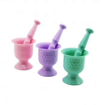 RENKLİ PLASTİK HAVAN - MORTAR  SARIMSAK DÖVECEK (5324)