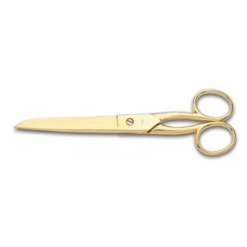 Rıza M-173 Açılış Makası No: 8 İnç / 20,32 Cm - Altın Kaplama