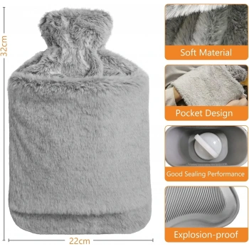 Rubby Sıcak Su Torbaları Peluşlu (5324)