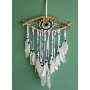 Rüya Kapanı Dream Catcher Göz Tasarımı Model 3