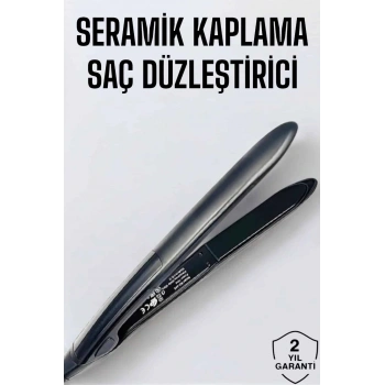 Saç Düzleştirici Led Ekranlı Isı Ayarlı Seramik Kaplama Profesyonel