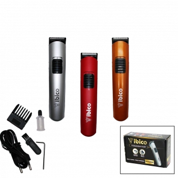 SAÇ SAKAL KESME TRAŞ MAKİNESİ AYARALI TARAK - KIRMIZI-TURUNCU-GRİ GÖVDE (5324)