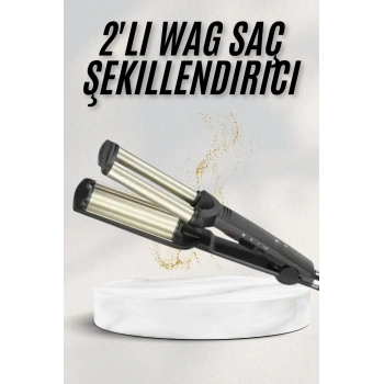 Saç Şekillendirici Wag Maşa Su Dalga Maşası Tüm Saç Tiplerine Uygun