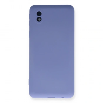 Samsung Galaxy A01 Core Kılıf Nano İçi Kadife Silikon - Lila