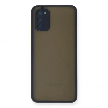Samsung Galaxy A02s Kılıf Montreal Silikon Kapak - Lacivert