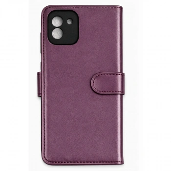 Samsung Galaxy A03 Core Kılıf Trend S Plus Kapaklı Kılıf - Mor