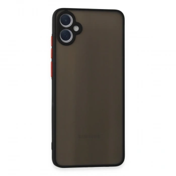 Samsung Galaxy A05 Kılıf Montreal Silikon Kapak - Siyah