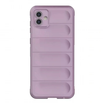 Samsung Galaxy A05 Kılıf Optimum Silikon - Mor