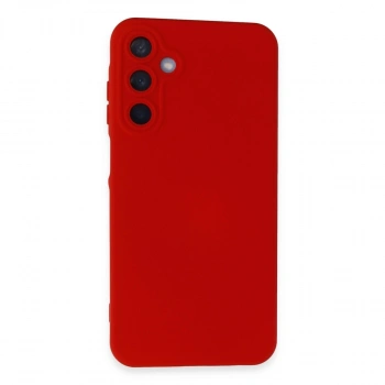 Samsung Galaxy A05s Kılıf Nano İçi Kadife Silikon - Kırmızı
