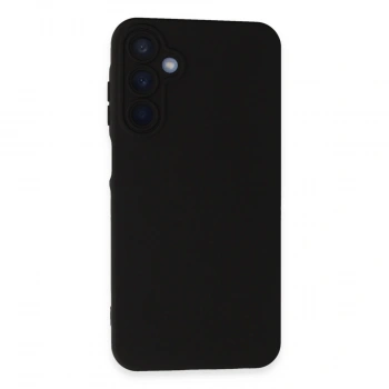 Samsung Galaxy A05s Kılıf Nano İçi Kadife Silikon - Siyah
