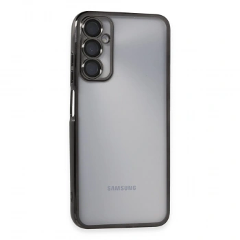 Samsung Galaxy A05s Kılıf Razer Lensli Silikon - Siyah