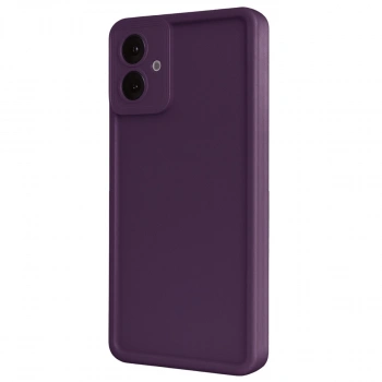 Samsung Galaxy A07 4g Viera Silikon - Mürdüm