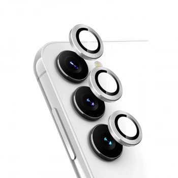 Samsung Galaxy A24 4g Valdez Metal Kamera Lens - Gümüş