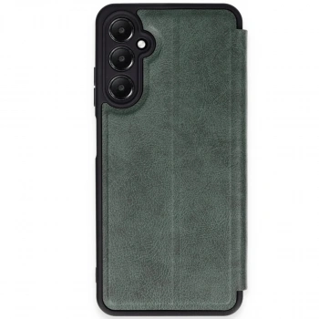 Samsung Galaxy A26 Kılıf Flip Cover - Koyu Yeşil