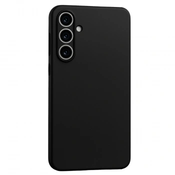 Samsung Galaxy A55 5g Kılıf First Silikon - Siyah