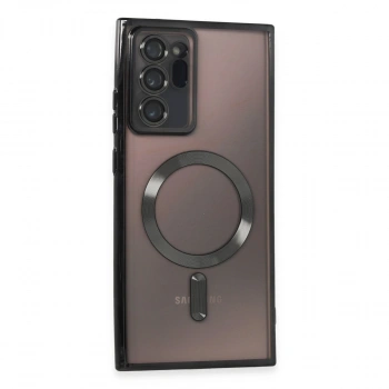Samsung Galaxy Note 20 Ultra Kılıf Kross Magneticsafe Kapak - Siyah