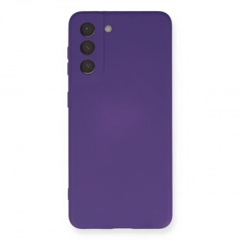 Samsung Galaxy S21 Kılıf Nano İçi Kadife Silikon - Mor