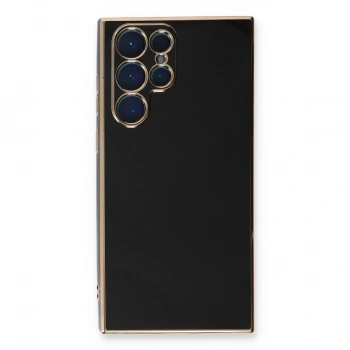 Samsung Galaxy S22 Ultra Kılıf Volet Silikon - Siyah