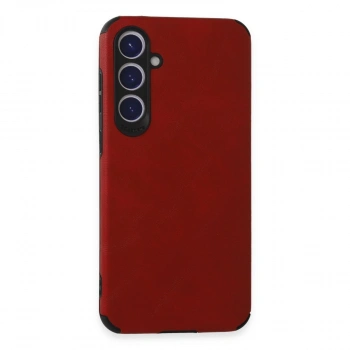 Samsung Galaxy S23 Fe Kılıf Loop Deri Silikon - Kırmızı