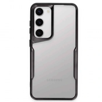 Samsung Galaxy S23 Kılıf Boyi Silikon Kapak - Siyah
