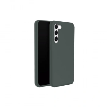 Samsung Galaxy S24 Kılıf First Silikon - Koyu Yeşil