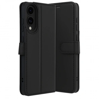 Samsung Galaxy S25 Edge Trend S Plus Kapaklı Kılıf - Siyah