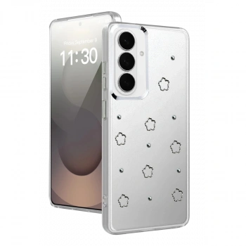 Samsung Galaxy S26 Plus Fiyonk Desenli Kapak - Desen 2