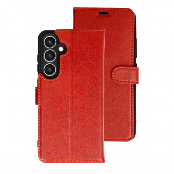 Samsung Galaxy S26 Plus Trend S Plus Kapaklı Kılıf - Kırmızı