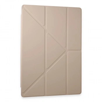 Samsung Galaxy Tab A9 Kılıf Kalemlikli Mars Tablet Kılıfı - Rose Gold