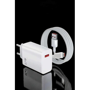 Şarj Aleti Turbo Hızlı 67W Type-C Hızlı Şarj