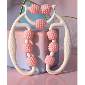 Selülit Masaj Aleti 9 Tekerlekli Lenf Drenaj Rulosu