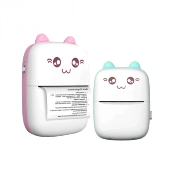 Sevimli Mini Taşınabilir Yazıcı Printer