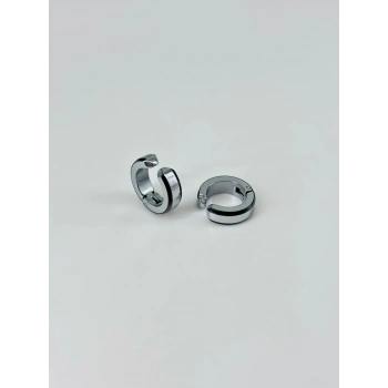 Sıkıştırma Çelik Erkek Küpe - Ekp0038