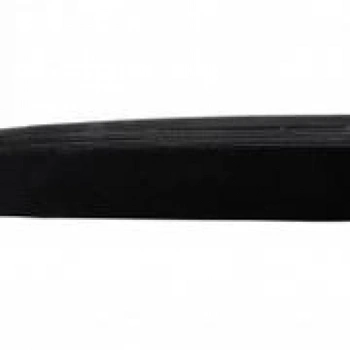 SİYAH - 2.5CM PAÇA LASTİK GENİŞ 10MT. (5324)