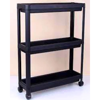 SİYAH ÇOK AMAÇLI KATLI RAF ÜNİTESİ (5324)