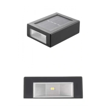 Solar Güneş Enerjili Çift Taraflı Duvar Lambası Çift Taraflı Duvar Lamba Güneş Enerjili