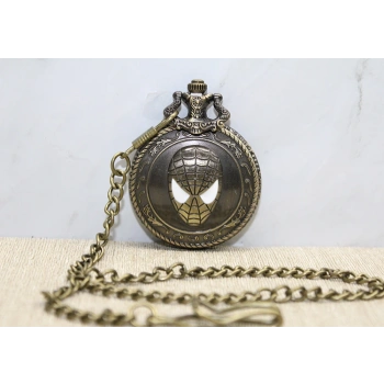 Spiderman Tasarımlı Köstekli Saat Model 2