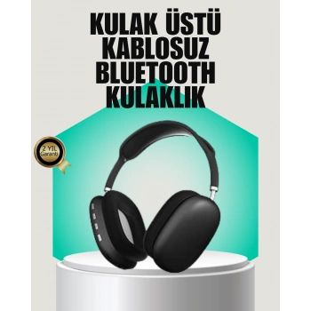 Stereo Ses Kaliteli Bluetooth Kulaklık | Katlanabilir Ve Ergonomik Tasarım