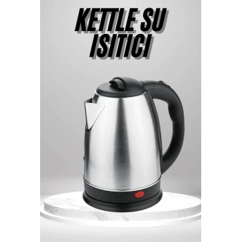 Su Isıtıcı 220 - 240 V Paslanmaz Çelik Kettle Uzun Ömürlü 2000 Watt