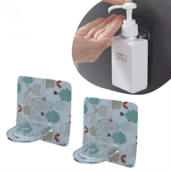Süper Yapışkanlı Çok Amaçlı Cember Askı 2 Adet (5324)