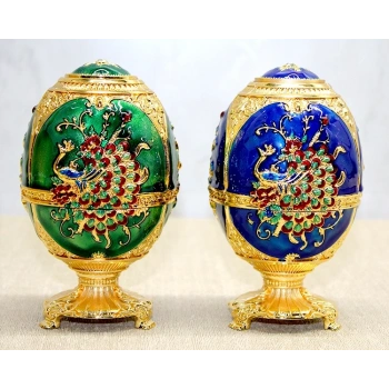 Swarovski Tavuskuşu Kürdanlık