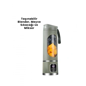 Taşınabilir Şarjlı Blender