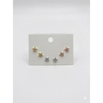 Tatlı Yıldızlar Altılı Küpe - Kp00661
