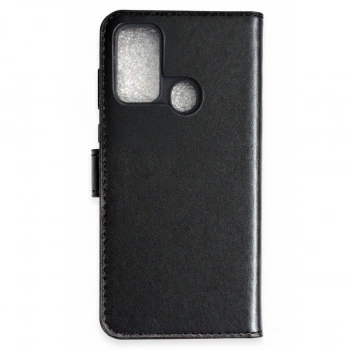 Tecno Spark 7 Trend S Plus Kapaklı Kılıf - Siyah