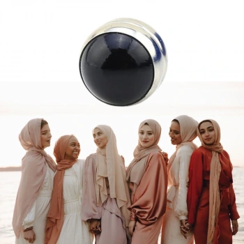 Tekli Güçlü Mıknatıslı Eşarp Şal Mıknatısı (5324)