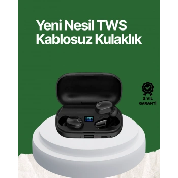 Telefon Şarj Destekli 1800 Mah A10s Tws Kablosuz Kulak İçi Kulaklık