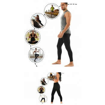 Termal Sauna Erkek Unisex Atlet ( S ) Neotex Terletme Atleti